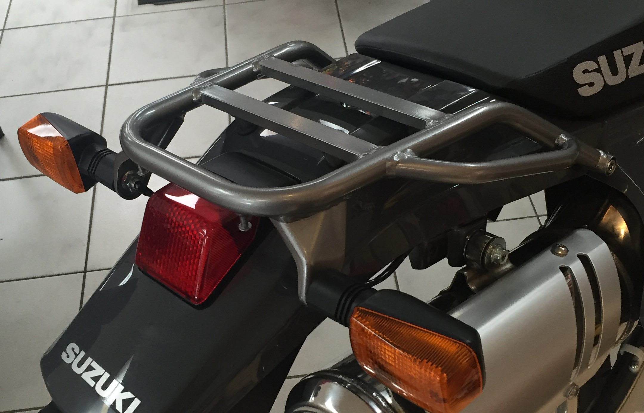 dr650 luggage racks